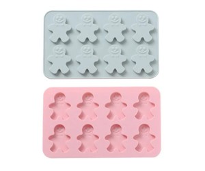 Epoksi Şeker Hamuru Çikolata Kurabiye Adam Silikon Kalıbı GT156