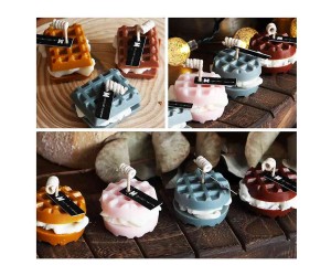 Mini Waffle Pişirme Yuvarlak Bisküvi Çikolata Kafes Bisküvi Silikon Kalıbı GT8098 Mini Waffle Pişirme Yuvarlak Bisküvi Çikolata Kafes Bisküvi Silikon Kalıbı GT8098