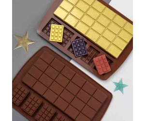 Çikolata Kalıbı Tablet Dikdörtgen Waffle Kalıbı Silikon Kalıbı GT1222 Çikolata Kalıbı Tablet Dikdörtgen Waffle Kalıbı Silikon Kalıbı GT1222