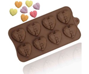 Çikolata Kalp Kalıbı Pişirme Kek Kalıbı Elmas Kesim Kalp Silikon Kalıbı GT2312 Çikolata Kalp Kalıbı Pişirme Kek Kalıbı Elmas Kesim Kalp Silikon Kalıbı GT2312