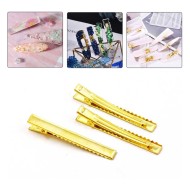Epoksi Toka Aparatı Toka Klips Gold - 5.5cm 50 Adet