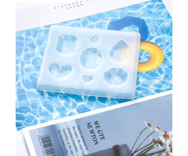 Epoksi Kristal Kesim Kolye Kalıbı Silikon GT9363