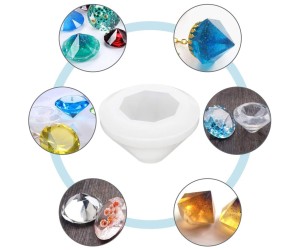 Epoksi Mücevher Elmas Kalıbı Kristal Elmas Silikon Kalıbı GT9177S Epoksi Mücevher Elmas Kalıbı Kristal Elmas Silikon Kalıbı GT9177S