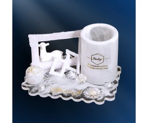 Epoksi Dalgalı Kahve Sunum Tepsi Kalıbı Silikon 19.5x14.5cm GT7161 Epoksi Dalgalı Kahve Sunum Tepsi Kalıbı Silikon 19.5x14.5cm GT7161