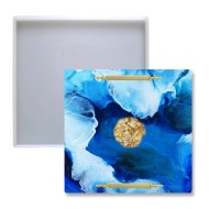 Epoksi Kare Tepsi Kalıbı Silikon 25x25cm GT7160