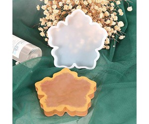 Epoksi Çiçek Bardak Altlığı Kalıbı Silikon 10cm GT7146 Epoksi Çiçek Bardak Altlığı Kalıbı Silikon 10cm GT7146