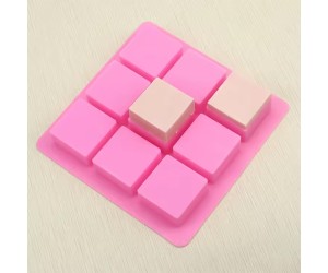 Kek Kalıbı Kare Sabun Kalıbı Kare Çikolata Kalıbı Pişirme Silikon Kalıbı 6x6cm Kek Kalıbı Kare Sabun Kalıbı Kare Çikolata Kalıbı Pişirme Silikon Kalıbı 6x6cm