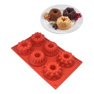 Silikon Kek Kalıbı Çikolata Kalıbı Muffin Silikon Kalıbı GT021