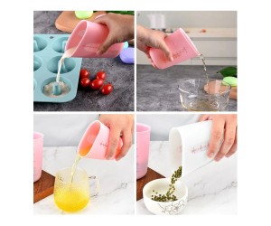 Epoksi Beaker Döküm Karıştırma Kabı Silikon 250ml Epoksi Beaker Döküm Karıştırma Kabı Silikon 250ml