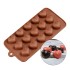 Silikon Çikolata Kalıbı Çikolata Kalp Silikon Kalıbı GT1099
