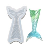 Epoksi 3D Boyutlu Balık Kuyruğu Silikon Kalıbı GT9045