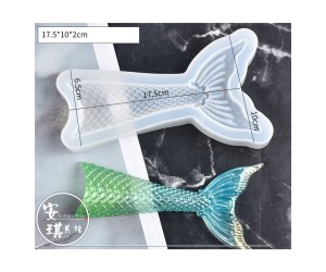 Epoksi 3D Boyutlu Balık Kuyruğu Silikon Kalıbı GT9045 Epoksi 3D Boyutlu Balık Kuyruğu Silikon Kalıbı GT9045