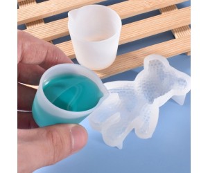 Epoksi Beaker Döküm Karıştırma Kabı Silikon 30ml GT9375 Epoksi Beaker Döküm Karıştırma Kabı Silikon 30ml GT9375