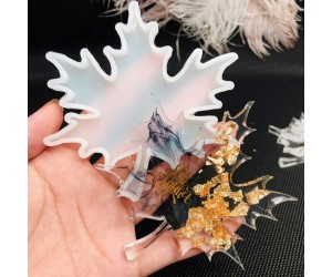 Epoksi Çınar Yaprak Silikon Kalıbı Küçük Boy GT9193 Epoksi Çınar Yaprak Silikon Kalıbı Küçük Boy GT9193