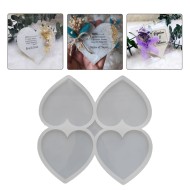 Epoksi Çoklu Kalp Magnet Silikon Kalıbı EM26