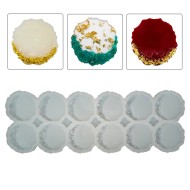 Epoksi 12 li Taş Kırığı Çoklu Magnet Kalıbı Silikon EM308