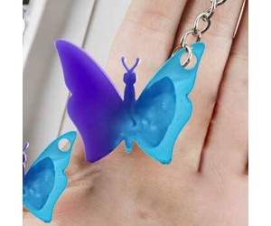 Epoksi Çoklu Anahtarlık Kelebek Kalıbı Silikon EM315 Epoksi Çoklu Anahtarlık Kelebek Kalıbı Silikon EM315