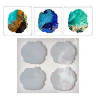 Epoksi Çoklu Dalgalı Magnet Kalıbı Silikon EM321