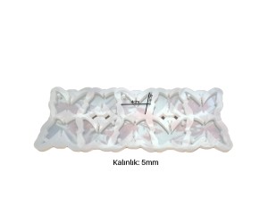 Epoksi Çoklu Kelebek Anahtarlık Kalıbı Silikon EM323 Epoksi Çoklu Kelebek Anahtarlık Kalıbı Silikon EM323