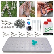 Epoksi Tesbih Kalıbı Seti 10mm