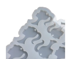 Epoksi Çoklu Barbie Kolye Anahtarlık Kalıbı Silikon EM337 Epoksi Çoklu Barbie Kolye Anahtarlık Kalıbı Silikon EM337