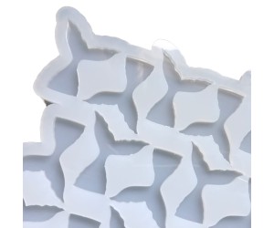 Epoksi Çoklu Balık Kuyruğu Kolye Anahtarlık Kalıbı Silikon EM338 Epoksi Çoklu Balık Kuyruğu Kolye Anahtarlık Kalıbı Silikon EM338