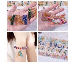 Epoksi Silikon Delikli Büyük Harf Kalıbı Epoksi Silikon Delikli Büyük Harf Kalıbı