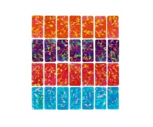 Epoksi Domino Hologramlı Silikon Kalıbı GT1001 Epoksi Domino Hologramlı Silikon Kalıbı GT1001