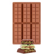 Çikolata Dubai Kalıbı Büyük Boy Tablet Çikolata Silikon Kalıbı GT505