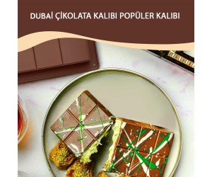 Çikolata Dubai Kalıbı Büyük Boy Tablet Dubai Çikolata Silikon Kalıbı GT500 Çikolata Dubai Kalıbı Büyük Boy Tablet Dubai Çikolata Silikon Kalıbı GT500