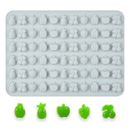 Epoksi Sugarcraft Şekerleme Jelibon Mini Meyveler Silikon Kalıbı - GT1584