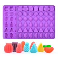 Epoksi Sugarcraft Şekerleme Jelibon Kalıbı Mini Meyveler Silikon Kalıbı GT429