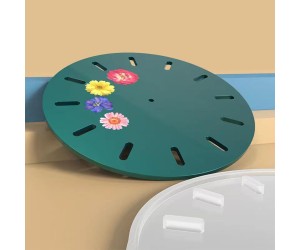 Epoksi Büyük Boy Saat Kalıbı Silikon EM370 Epoksi Büyük Boy Saat Kalıbı Silikon EM370