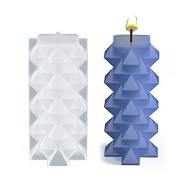 Epoksi Üçgen Piramit Mum Kalıbı Sabun Kalıbı Silikon GT9620