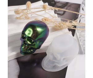 Epoksi Kuru Kafa Kafatası Kalıbı Silikon GT9545 Epoksi Kuru Kafa Kafatası Kalıbı Silikon GT9545