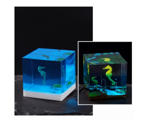 Epoksi 3D Baskı Objeler Deniz Atı GT-9525 Epoksi 3D Baskı Objeler Deniz Atı GT-9525