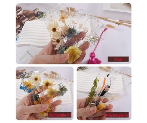 Epoksi Çoklu Oval Kitap Ayracı Kalıbı Silikon GT9542