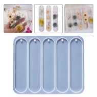 Epoksi Çoklu Oval Kitap Ayracı Kalıbı Silikon GT9542