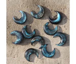 Epoksi Çoklu Ay Küpe Kolye Anahtarlık Kalıbı Silikon GT9583 Epoksi Çoklu Ay Küpe Kolye Anahtarlık Kalıbı Silikon GT9583