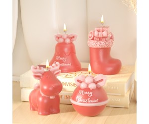 Silikon Mum Kalıbı Yılbaşı Noel Kar Ayakkabı Ev Dekorasyon Mum Kalıpları 10.4x7.1cm GT9567 Silikon Mum Kalıbı Yılbaşı Noel Kar Ayakkabı Ev Dekorasyon Mum Kalıpları 10.4x7.1cm GT9567