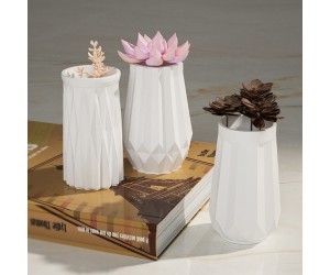 Epoksi Silikon Vazo Kalıbı Beton Vazo Taş Tozu Mumluk Kalıbı Silikon 10.5x7.3cm GT9601 Epoksi Silikon Vazo Kalıbı Beton Vazo Taş Tozu Mumluk Kalıbı Silikon 10.5x7.3cm GT9601