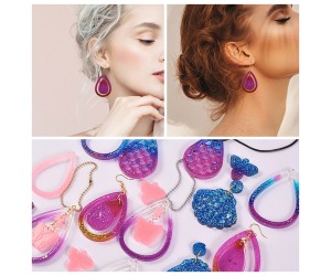 Epoksi Anahtarlık Küpe Kalıbı Damla Deniz Kabuğu Kalıbı Silikon Kalıbı GT9593 Epoksi Anahtarlık Küpe Kalıbı Damla Deniz Kabuğu Kalıbı Silikon Kalıbı GT9593