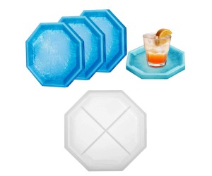 Epoksi Altıgen Bardak Altlığı Kalıbı Silikon GT9538