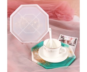 Epoksi Altıgen Bardak Altlığı Kalıbı Silikon GT9538 Epoksi Altıgen Bardak Altlığı Kalıbı Silikon GT9538