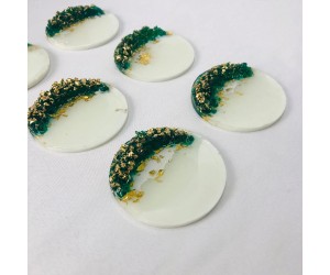 Epoksi Çoklu Yuvarlak Daire Magnet Kalıbı Silikon 5.8x5.8cm EM405 Epoksi Çoklu Yuvarlak Daire Magnet Kalıbı Silikon 5.8x5.8cm EM405