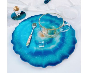 Epoksi Yuvarlak Dalgalı Tepsi Kalıbı Silikon 33x33x1.2cm GT9213 Epoksi Yuvarlak Dalgalı Tepsi Kalıbı Silikon 33x33x1.2cm GT9213