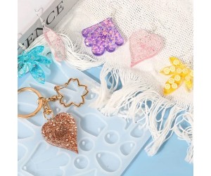 Epoksi Kolye Kalıbı Anahtarlık Kalıbı Küpe Kalıbı Geometrik Şekiller Kalıbı Silikon GT9553 Epoksi Kolye Kalıbı Anahtarlık Kalıbı Küpe Kalıbı Geometrik Şekiller Kalıbı Silikon GT9553