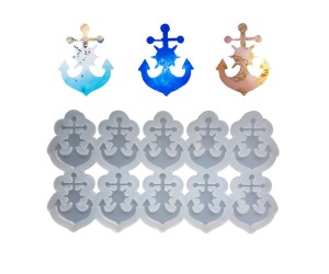 Epoksi Çoklu Deniz Çapası Magnet Kalıbı Silikon EM408