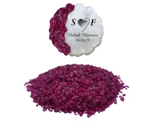 Epoksi Cam Kırığı Sedefli Fuşya - 1KG