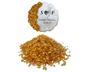 Epoksi Cam Kırığı Sedefli Som Altın - 1KG